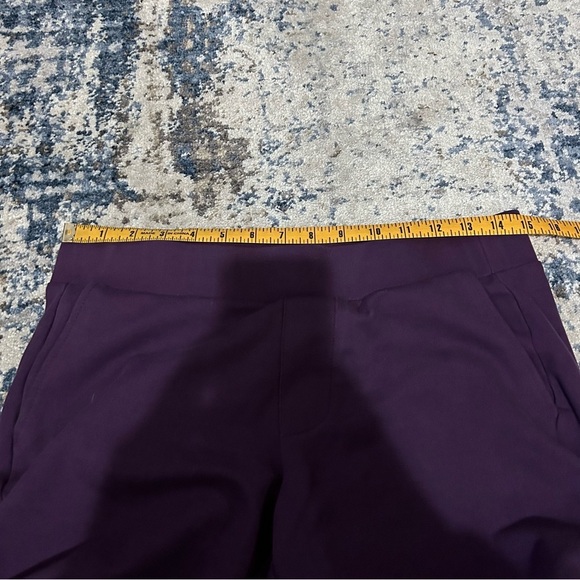 Torrid Purple Front Pocket Elastic Waist Dress Pants Size 10 - Picture 6 of 8